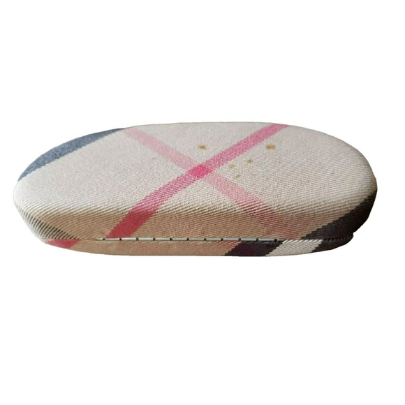 BURBERRY NOVA CHECK Eyeglasses / Sunglasses Hard Case PLAID Clamshell EMPTY CASE - Picture 14 of 16